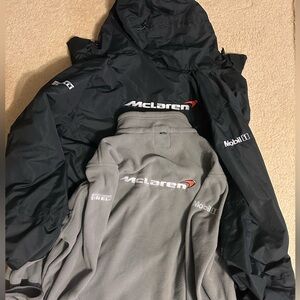 New authentic 100% McLaren three and one jacket never use no tag size XXL